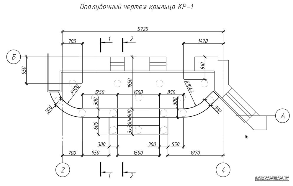 Крыльцо для частного дома чертежи