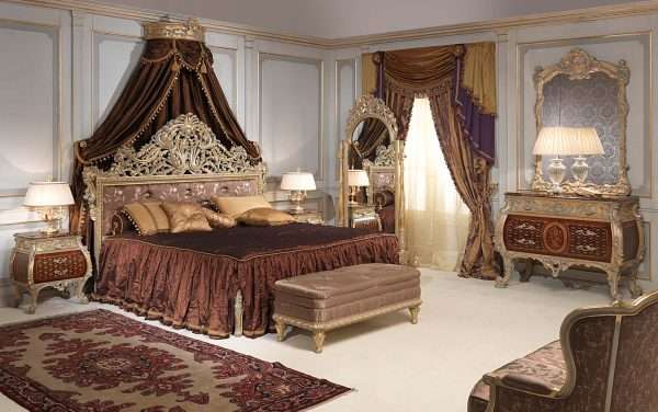 Текстиль для спальни в классическом стиле