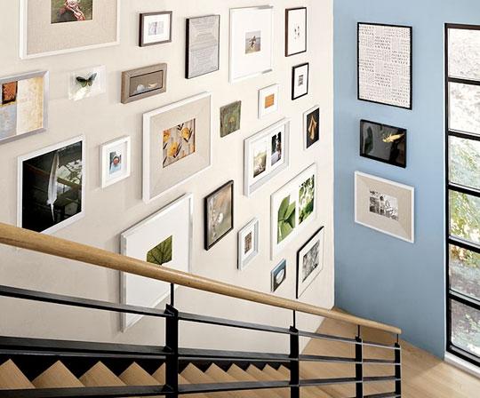 Как красиво разместить фотографии на стене?, фото № 6 Как красиво разместить фотографии на стене?, фото № 6