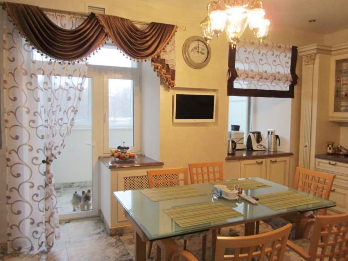 ламбрекены в интерьере кухни ламбрекены в интерьере кухни