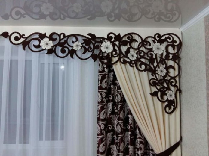 ламбрекен с цветами в интерьере ламбрекен с цветами в интерьере