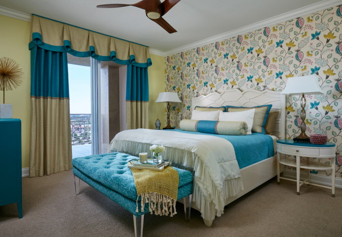 занавеси с двухцветным ламбрекеном занавеси с двухцветным ламбрекеном