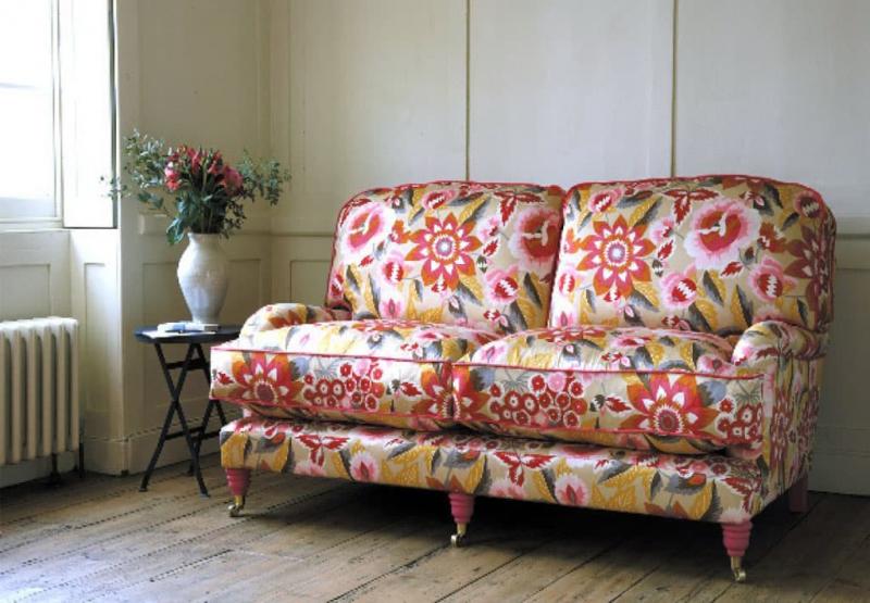 Ситцевая ткань в интерьере 2018 7 Ситцевая ткань в интерьере 2018 7