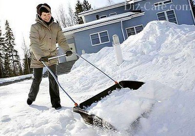 Быстрая очистка территории от снега