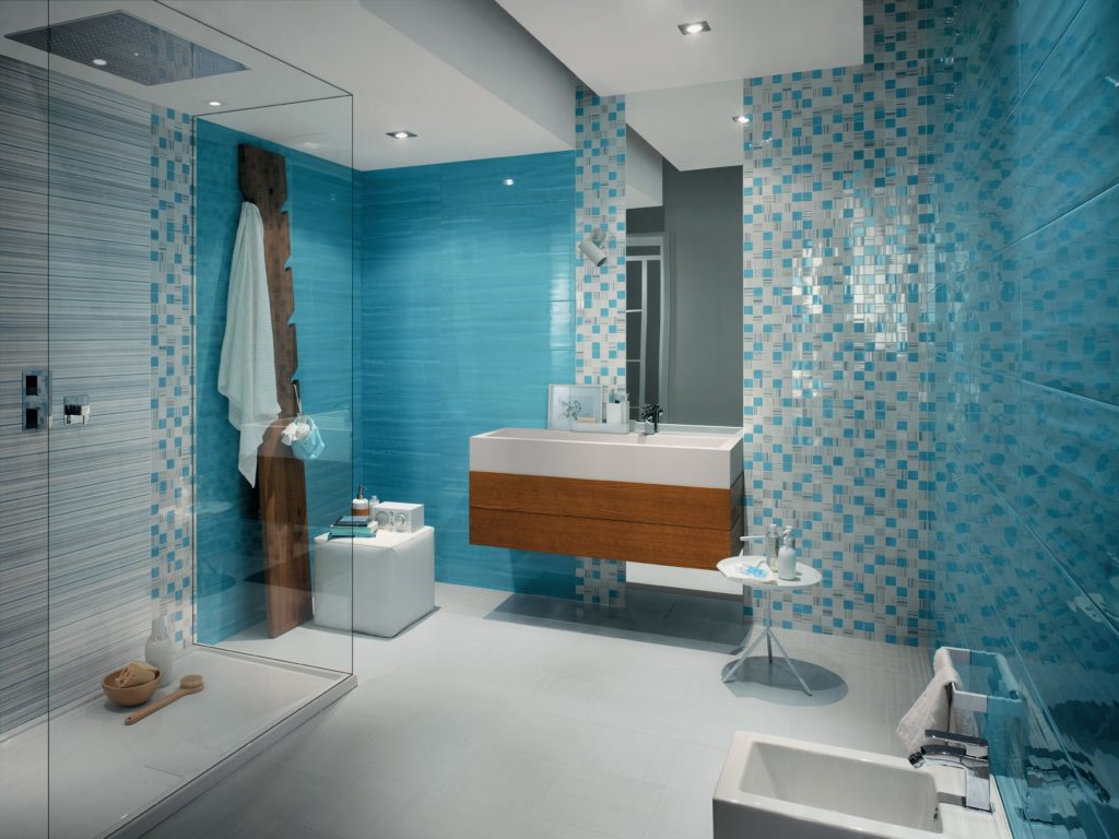 Мозаика для ванной комнаты неограниченные возможности