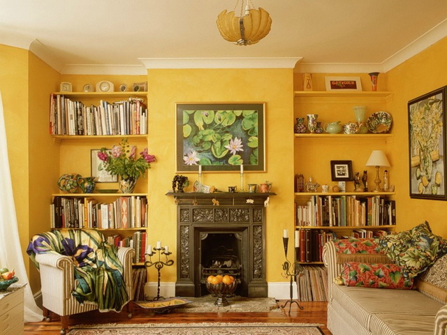 В хорошем частном доме должно быть место для отдыха и место для книг.