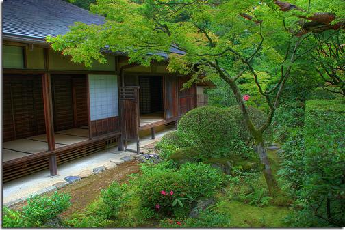 японский традиционный домик