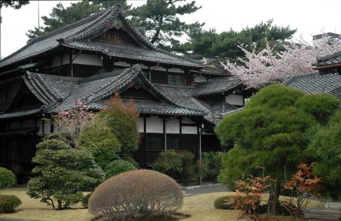 домик в японском стиле