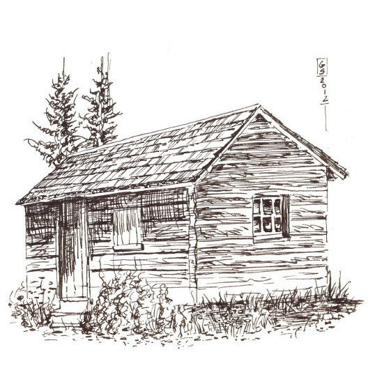 Как нарисовать старинный дом