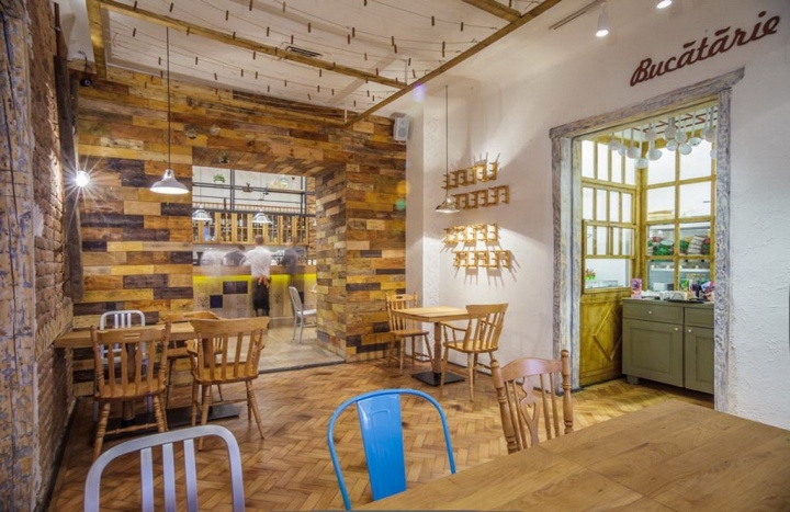 Замечательный дизайн интерьера кафе-ресторана Livada в Румынии