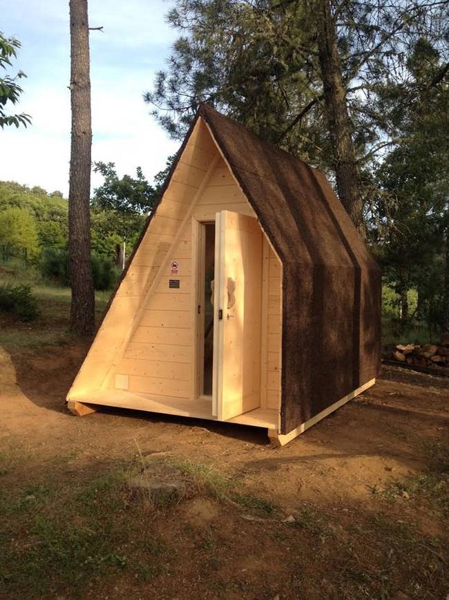 Дизайн проекта микро дома из дерева