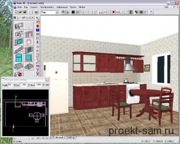 бесплатная программа для проектирования квартиры Дом-3D