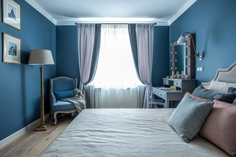 Дизайн интерьера спальни 2018 - фото