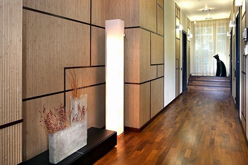 Дизайн коридора в квартире - Отделка стен