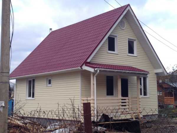 Красная крыша какой сделать цвет фасада – подбираем наиболее удачные .